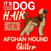 Afghan Hound Dog Gift Puppies Owner Lover Santa Hat thumb 1