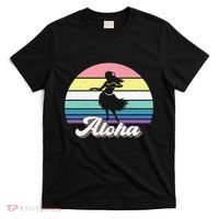 Aloha Hula Dancer Girl Cute Hawaiian Hawaii Dance T-Shirt thumb 0