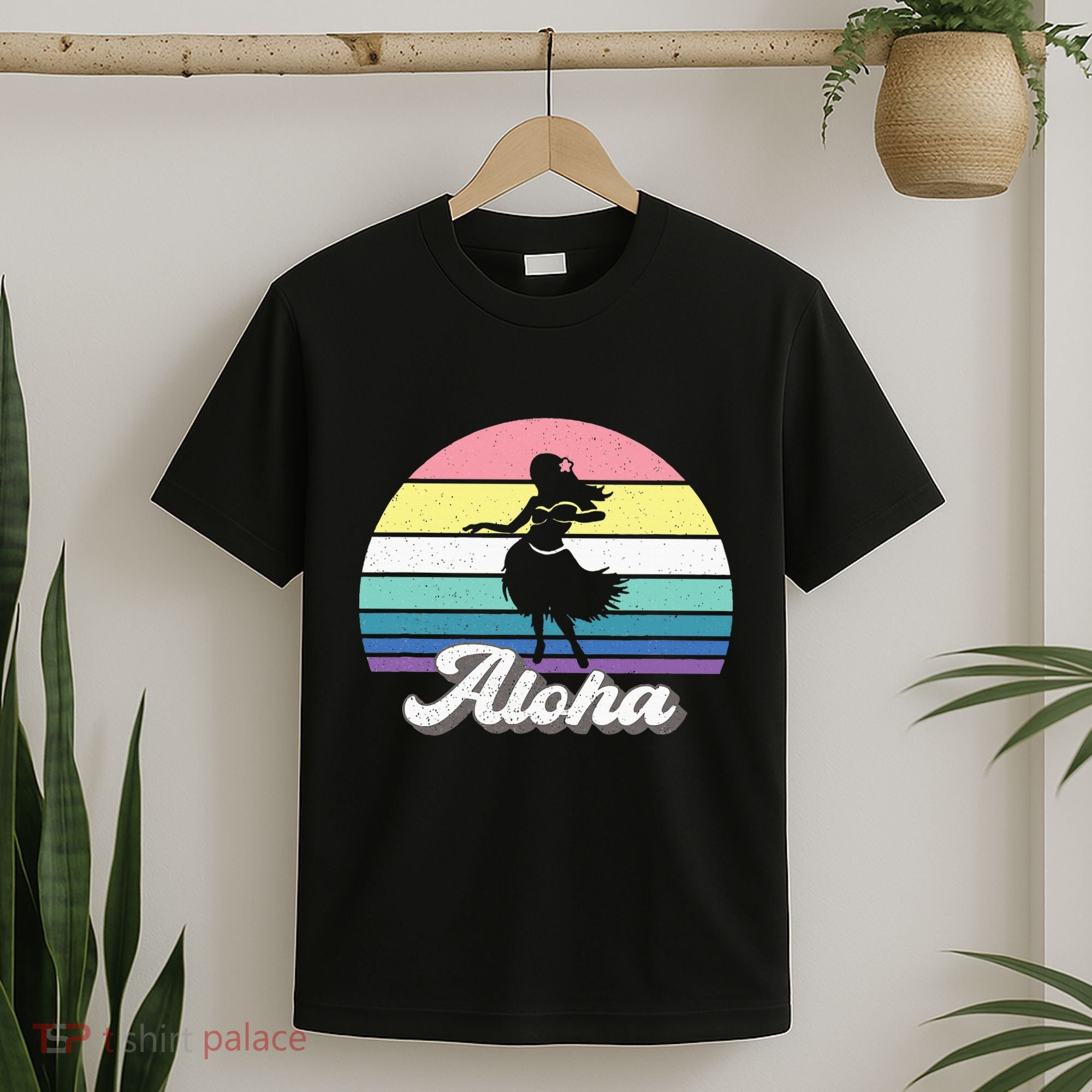 Aloha Hula Dancer Girl Cute Hawaiian Hawaii Dance T-Shirt