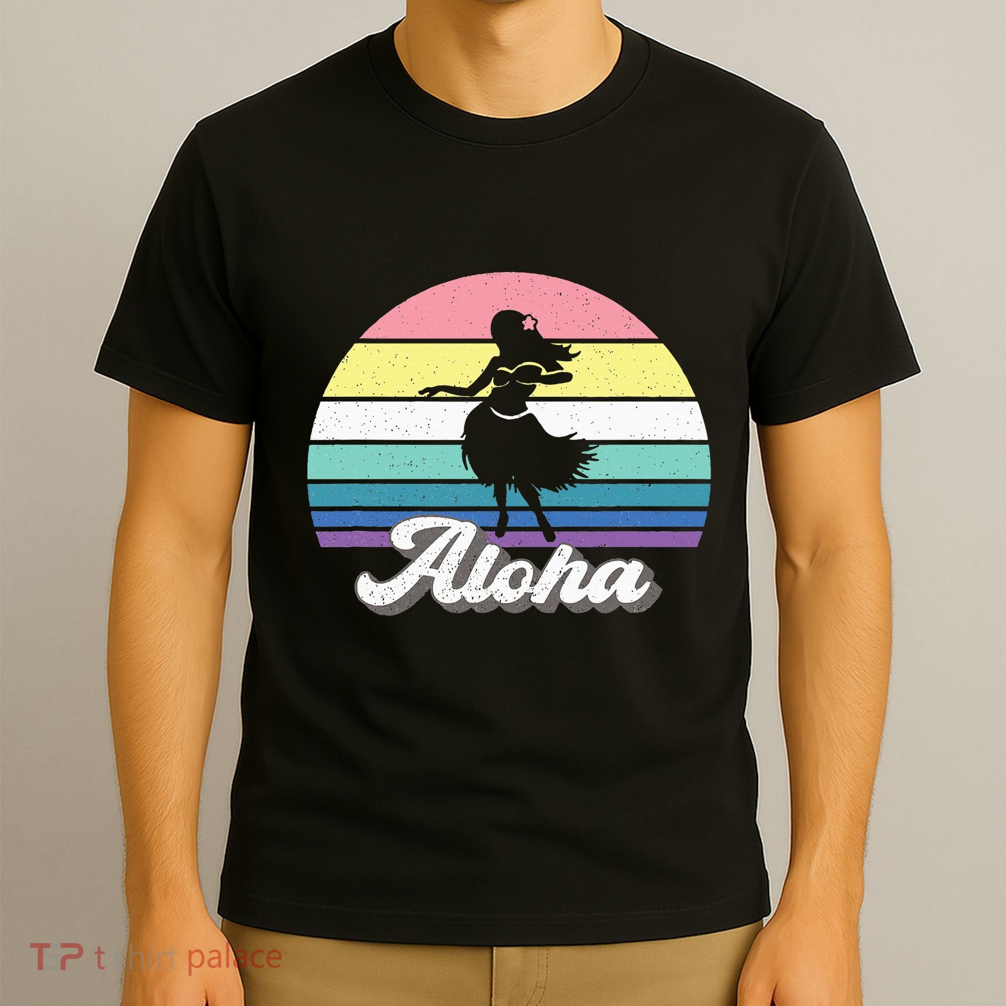 Aloha Hula Dancer Girl Cute Hawaiian Hawaii Dance T-Shirt