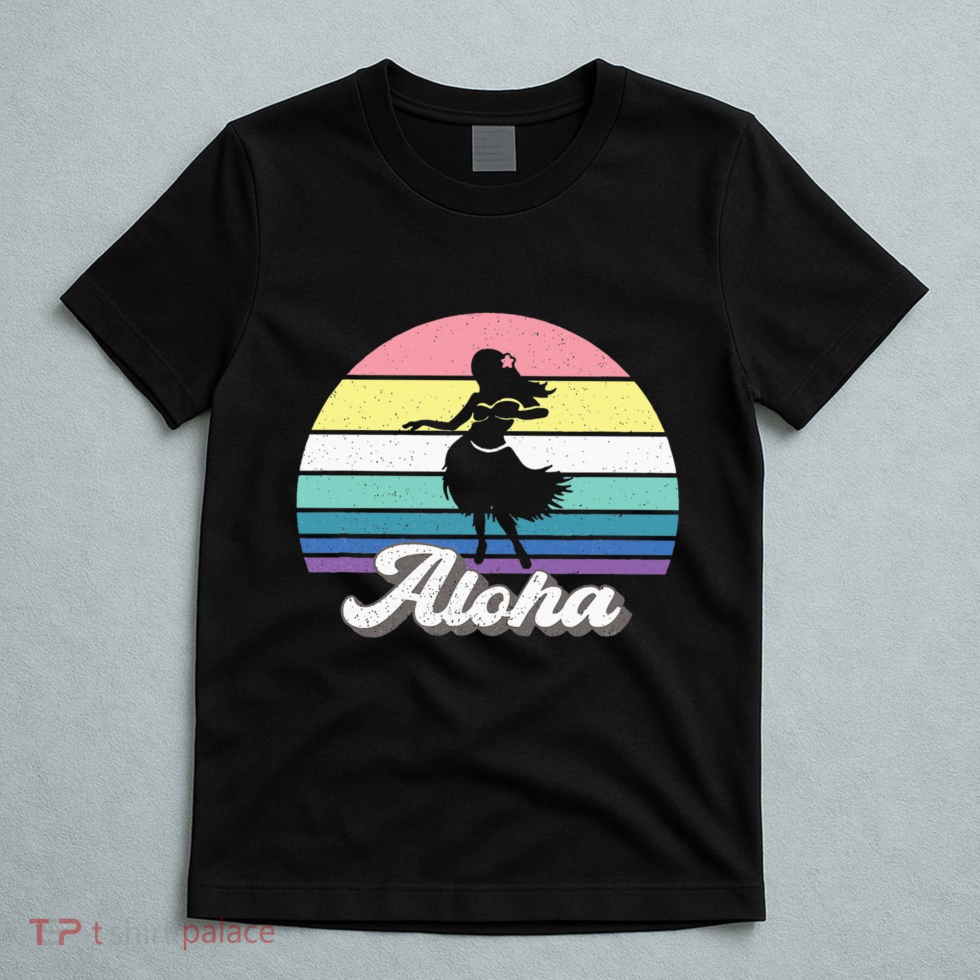 Aloha Hula Dancer Girl Cute Hawaiian Hawaii Dance T-Shirt