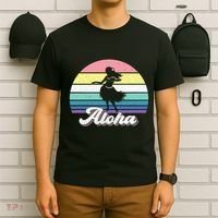 Aloha Hula Dancer Girl Cute Hawaiian Hawaii Dance T-Shirt thumb 6