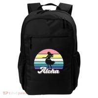 Aloha Hula Dancer Girl Cute Hawaiian Hawaii Dance Backpack thumb 0