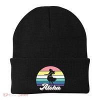 Aloha Hula Dancer Girl Cute Hawaiian Hawaii Dance Beanie thumb 0