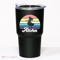 Aloha Hula Dancer Girl Cute Hawaiian Hawaii Dance Tumbler thumb 0