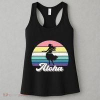 Aloha Hula Dancer Girl Cute Hawaiian Hawaii Dance Women's Tank Top thumb 3