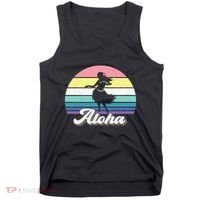 Aloha Hula Dancer Girl Cute Hawaiian Hawaii Dance Tank Top thumb 0