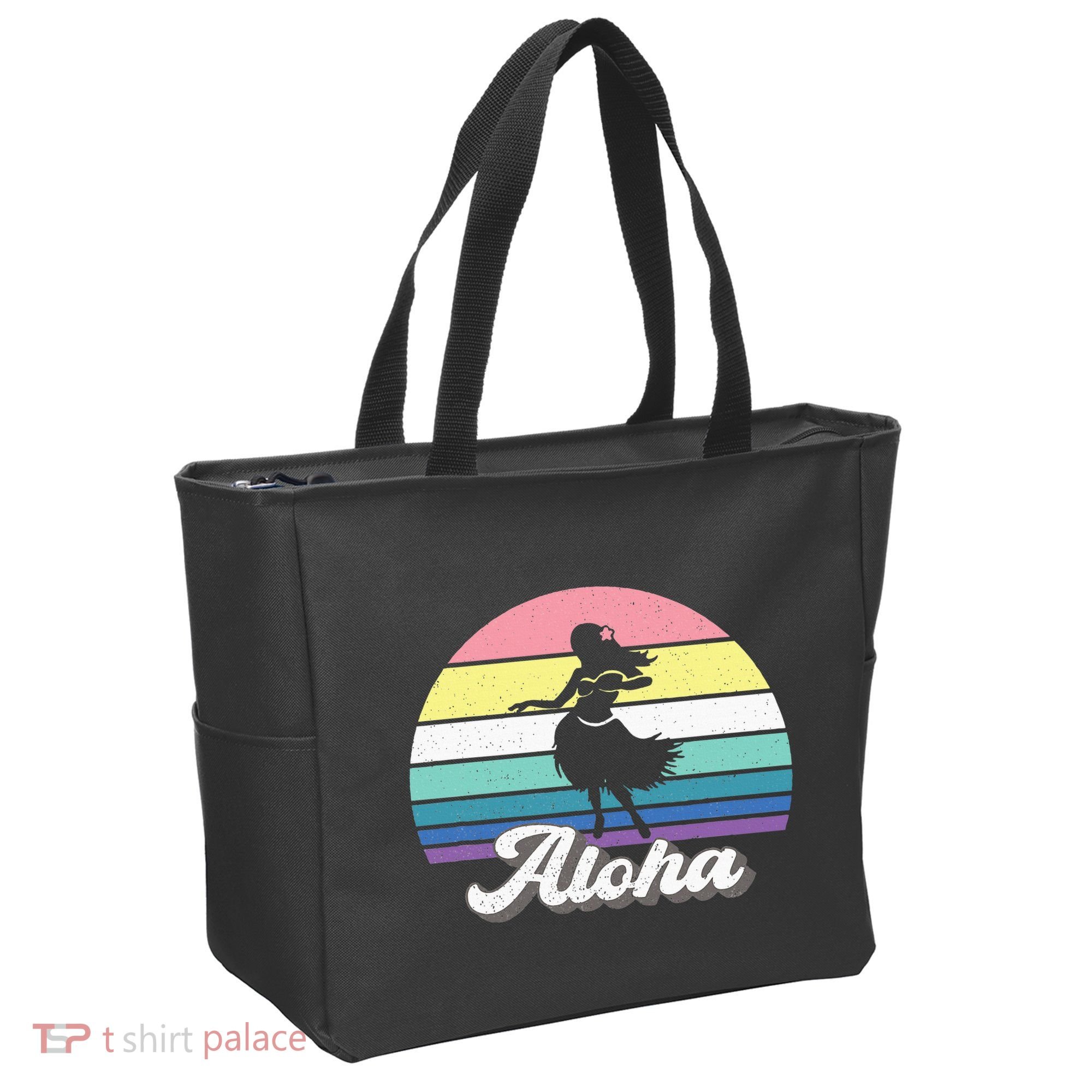 Aloha Hula Dancer Girl Cute Hawaiian Hawaii Dance Tote Bag