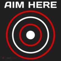 Aim Here Darts Players Bullseye Target Shooting Club Beanie thumb 2