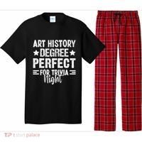 Art History Degree Trivia Buffs Art Historian Museum Pajama Set thumb 0