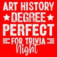 Art History Degree Trivia Buffs Art Historian Museum Santa Hat thumb 1