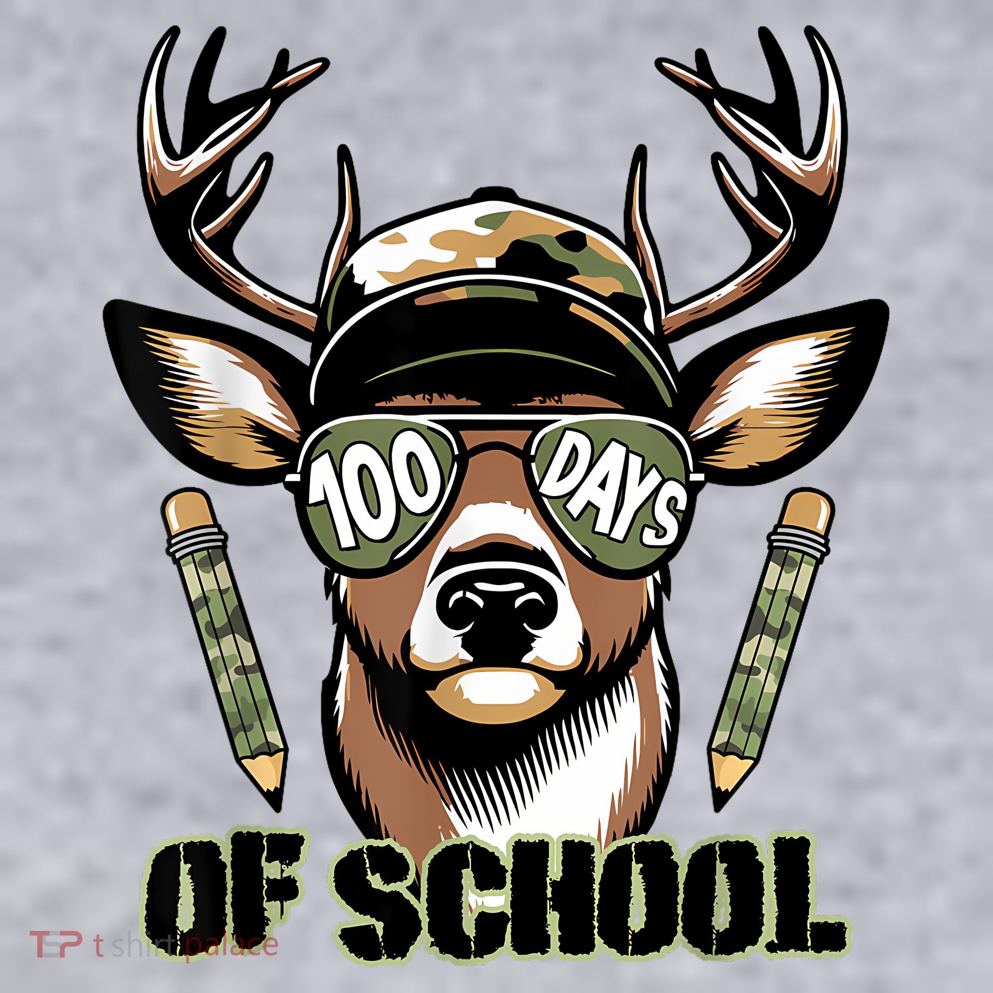 Are Here Deer Hunting 100th Day Of School Women's Sweatshirt