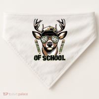 Are Here Deer Hunting 100th Day Of School USA-Made Doggie Bandana thumb 0