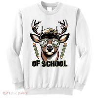 Are Here Deer Hunting 100th Day Of School Sweatshirt thumb 0