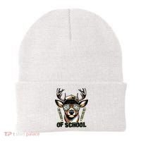 Are Here Deer Hunting 100th Day Of School Beanie thumb 0