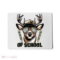 Are Here Deer Hunting 100th Day Of School Mousepad thumb 0