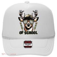 Are Here Deer Hunting 100th Day Of School Hat thumb 0