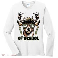 Are Here Deer Hunting 100th Day Of School Women's Long Sleeve Shirt thumb 0