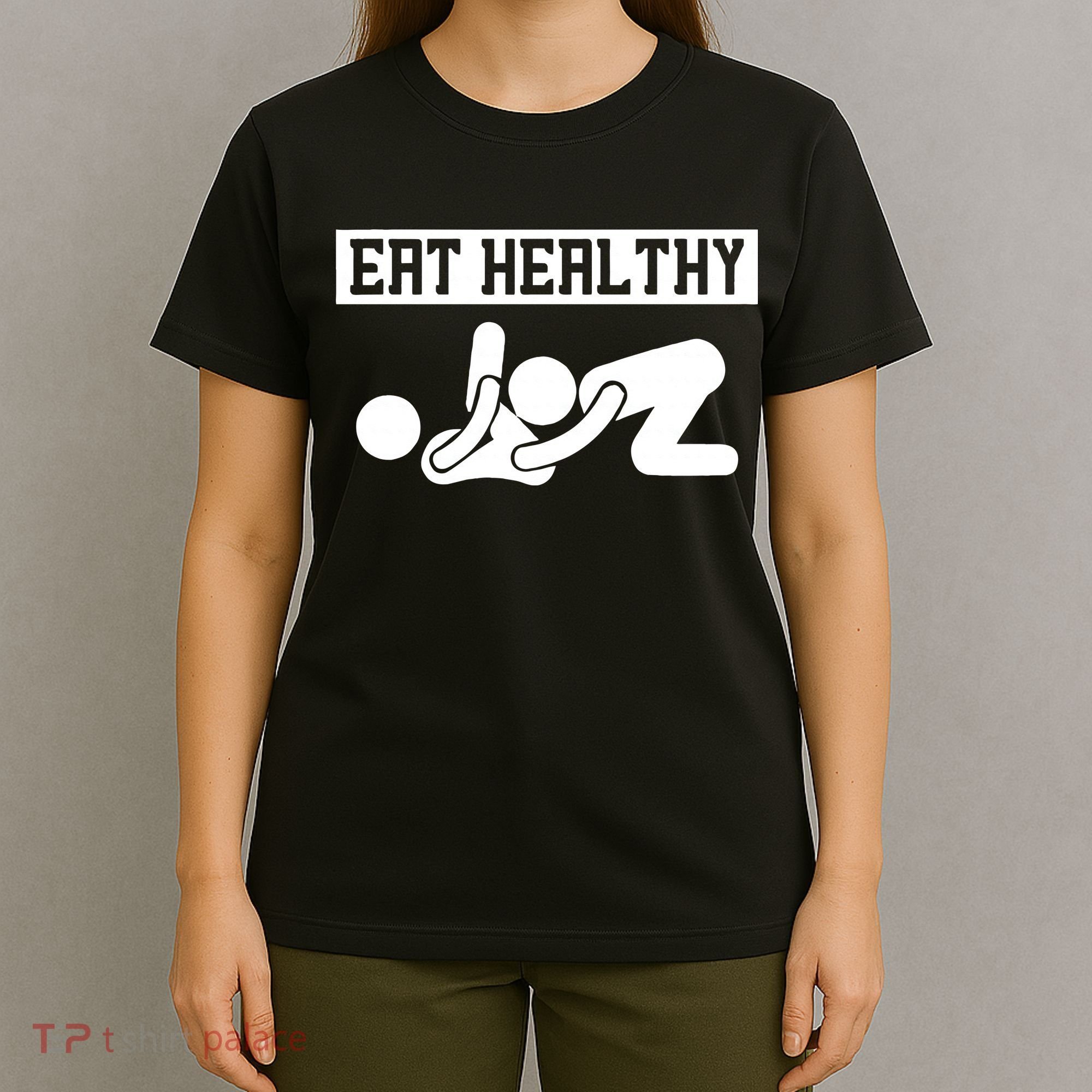 Adult Humor Eating Healthy Valentines Day T-Shirt