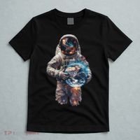 Astronaut Holds Earth In Space T-Shirt thumb 5
