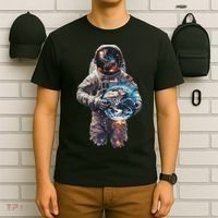 Astronaut Holds Earth In Space T-Shirt thumb 6