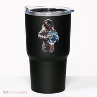 Astronaut Holds Earth In Space Tumbler thumb 0