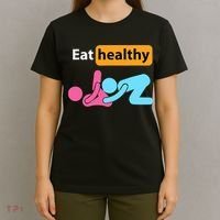 Adult Humor Eating Healthy Valentines Day T-Shirt thumb 4