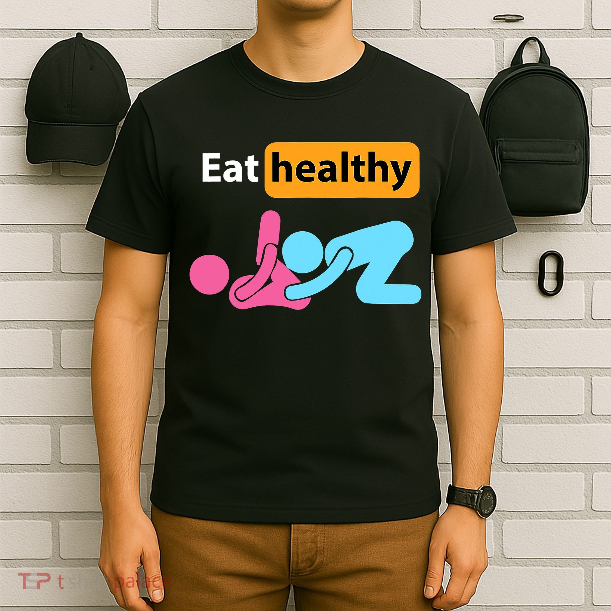 Adult Humor Eating Healthy Valentines Day T-Shirt