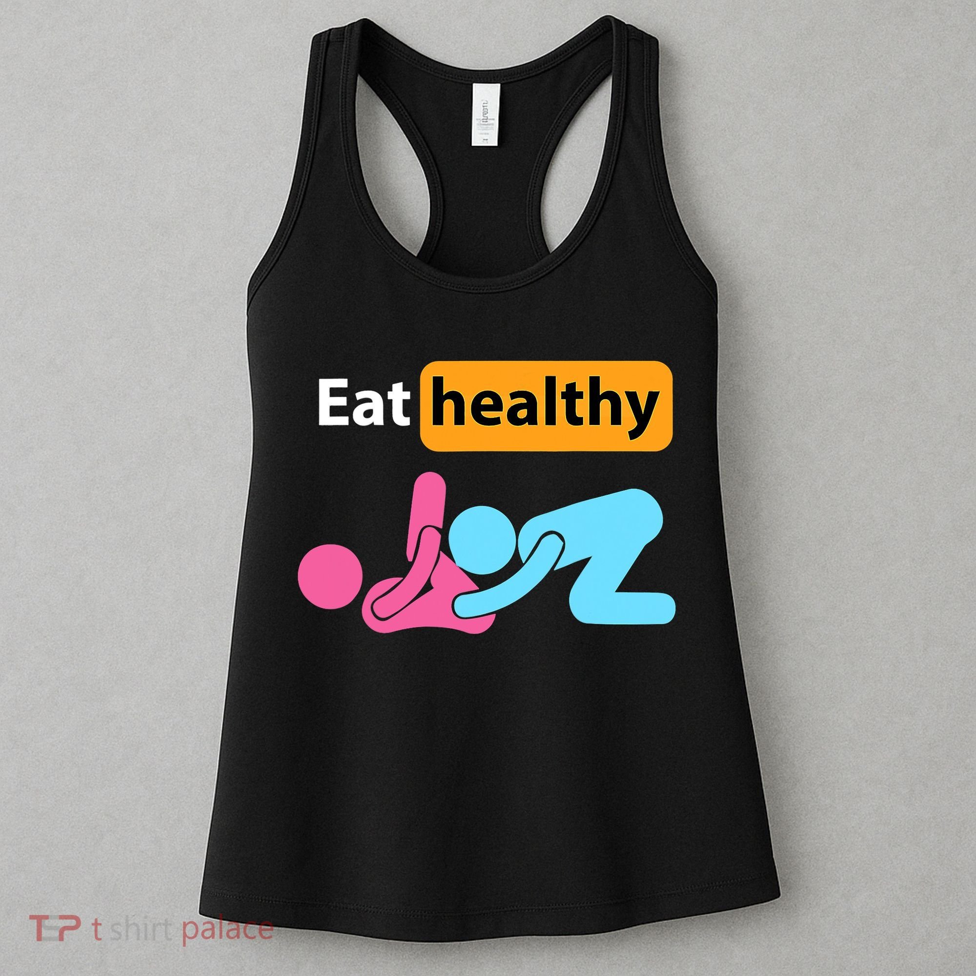 Adult Humor Eating Healthy Valentines Day Women's Tank Top