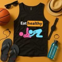 Adult Humor Eating Healthy Valentines Day Tank Top thumb 4