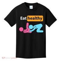 Adult Humor Eating Healthy Valentines Day Kids T-Shirt thumb 0