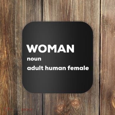 Adult Human Female Coaster