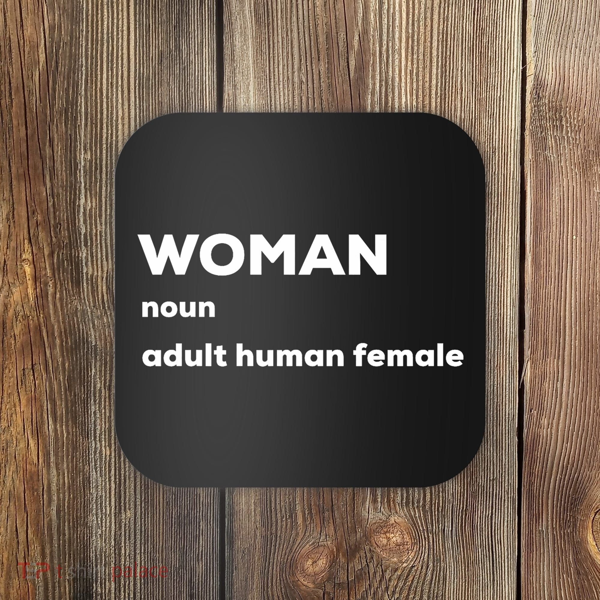 Adult Human Female Coaster