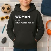 Adult Human Female Kids Hoodie thumb 2