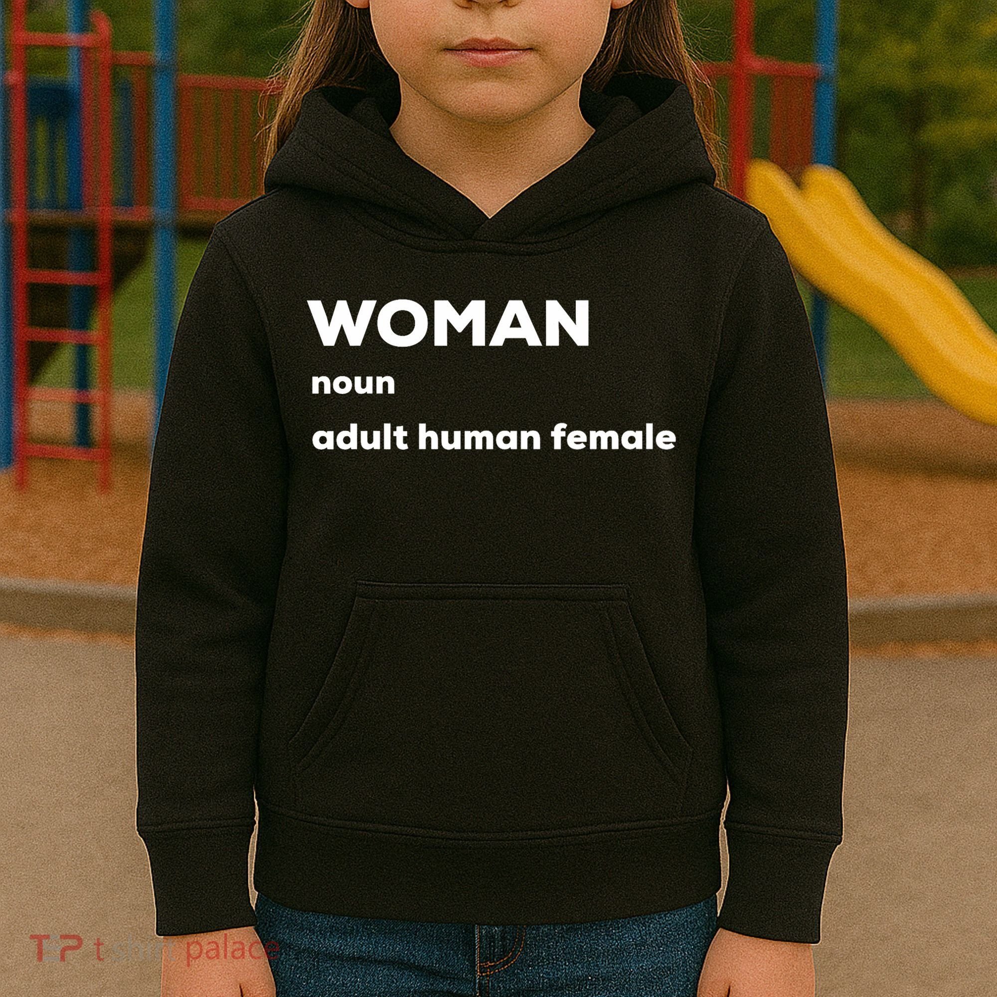 Adult Human Female Kids Hoodie