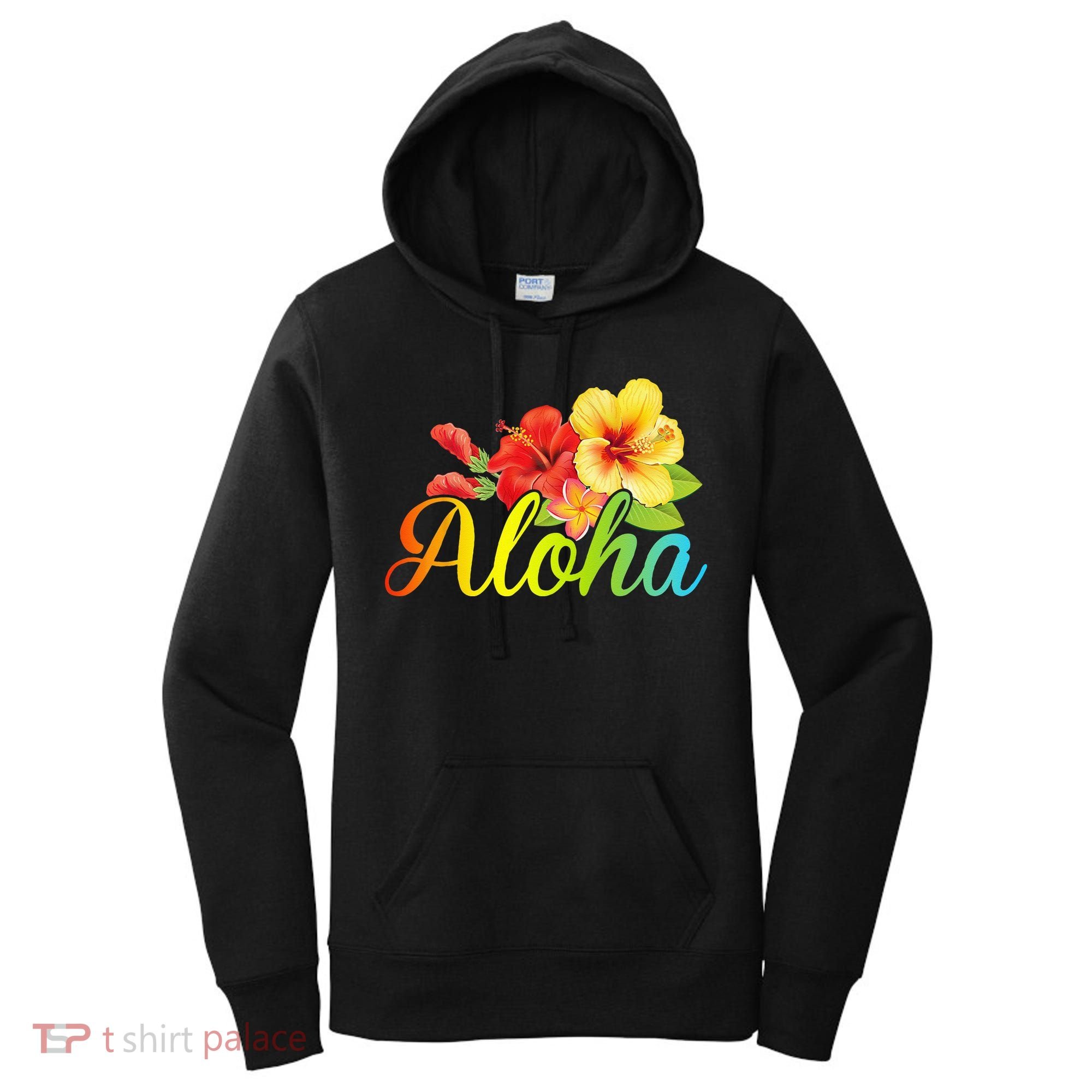 Aloha Hawaiian Flower Hawaii Vacation Women's Hoodie