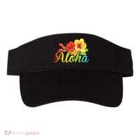Aloha Hawaiian Flower Hawaii Vacation Visor thumb 0