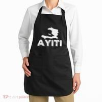 Ayiti Haitian Flag Haiti Roots Apron thumb 2