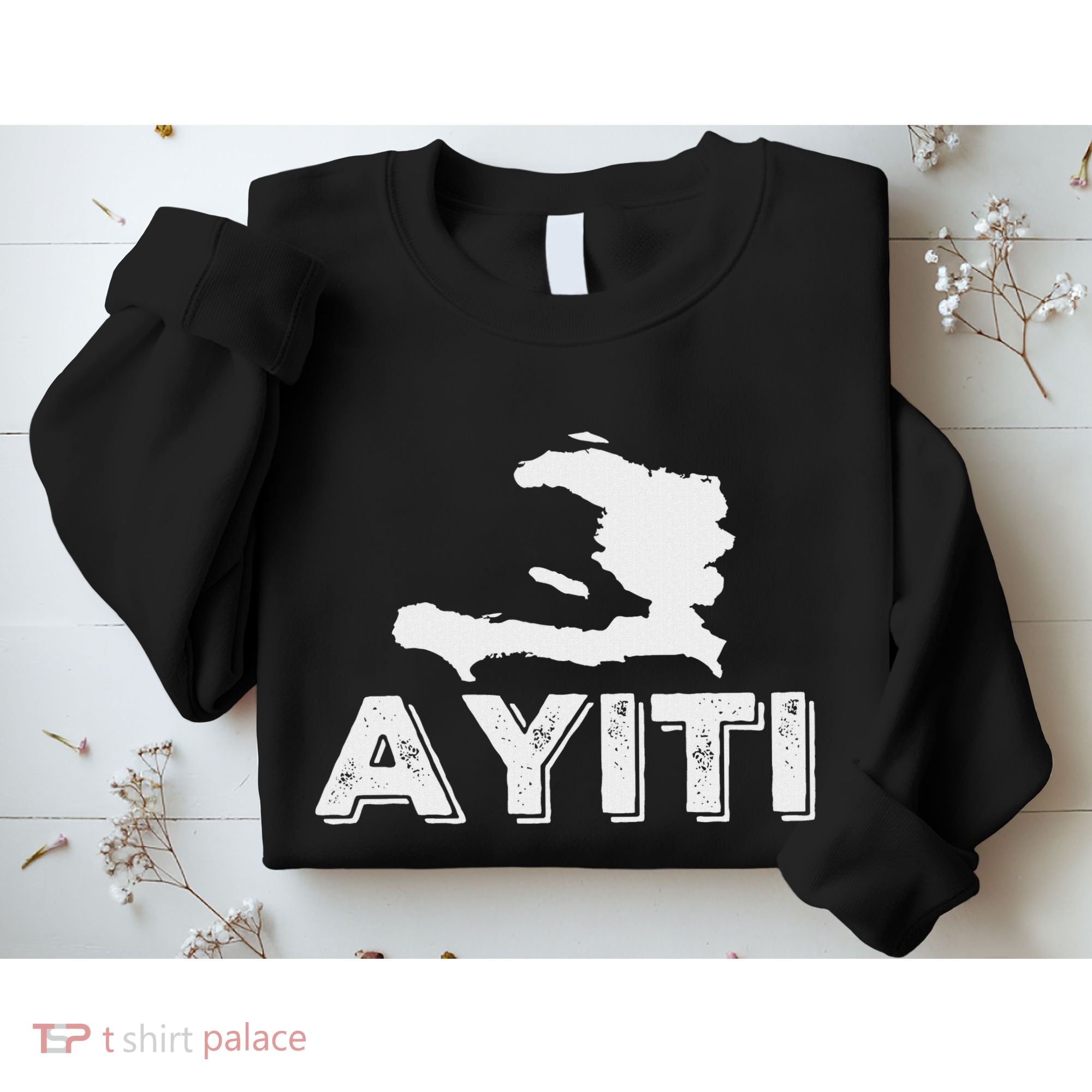 Ayiti Haitian Flag Haiti Roots Sweatshirt