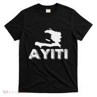 Ayiti Haitian Flag Haiti Roots T-Shirt thumb 0