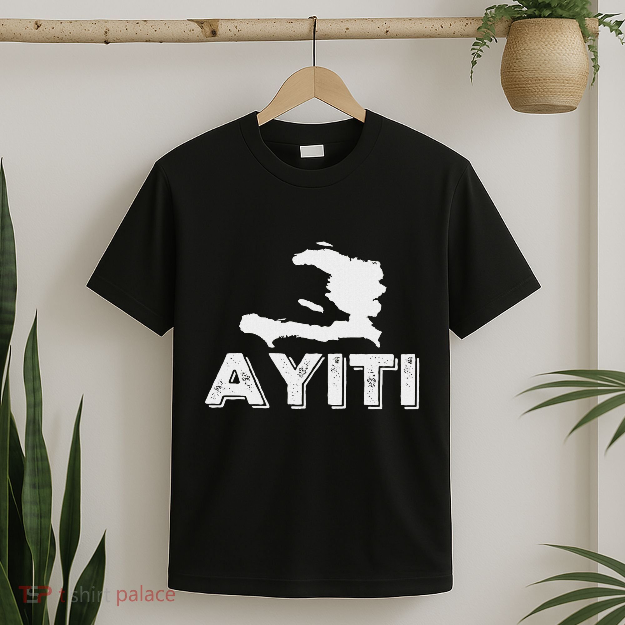 Ayiti Haitian Flag Haiti Roots T-Shirt