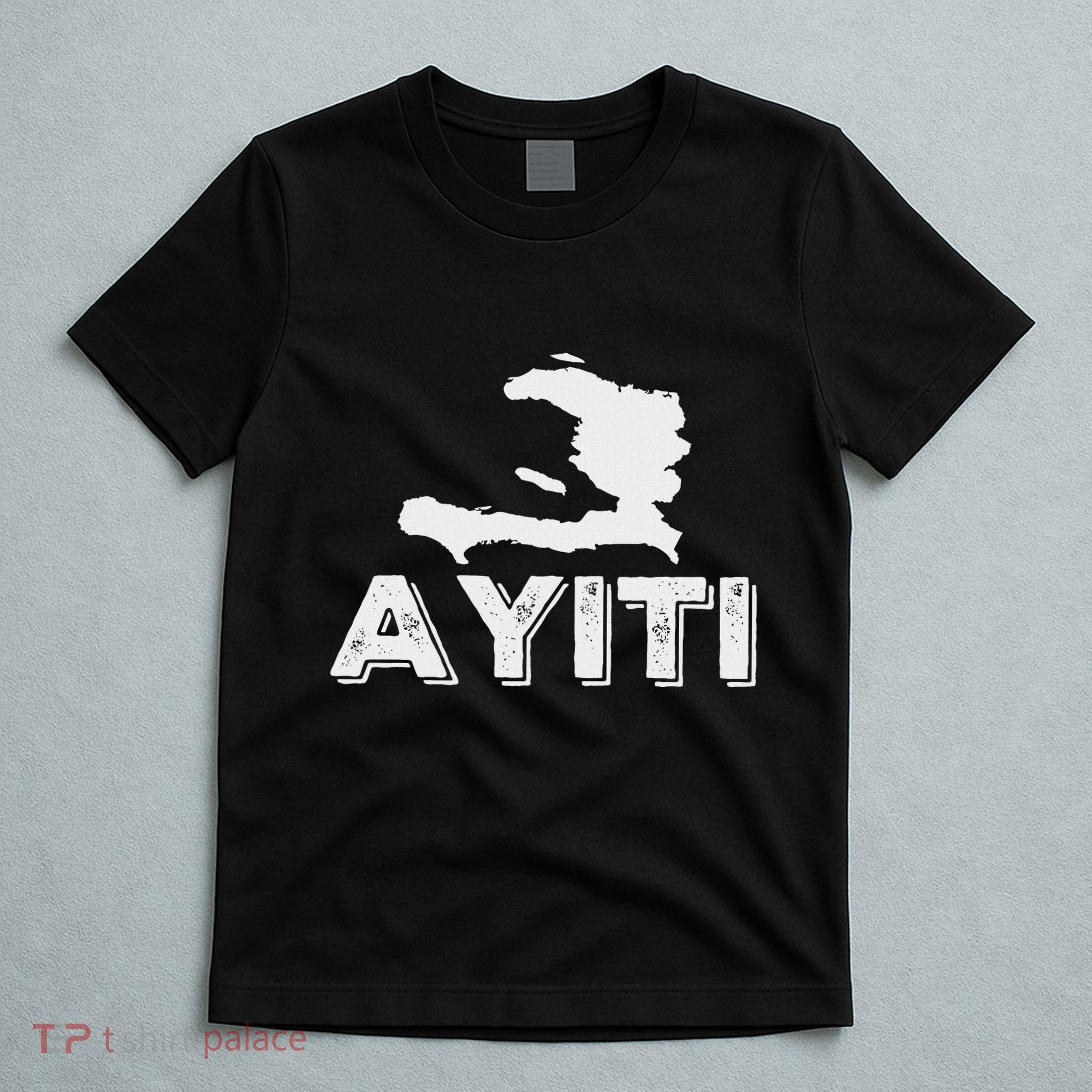 Ayiti Haitian Flag Haiti Roots T-Shirt