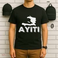 Ayiti Haitian Flag Haiti Roots T-Shirt thumb 6