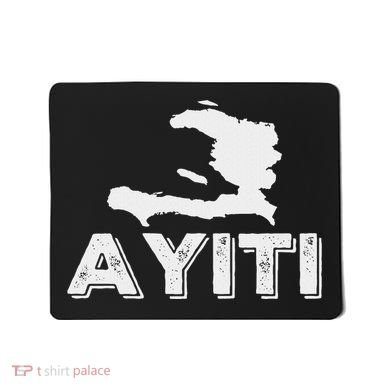Ayiti Haitian Flag Haiti Roots Mousepad