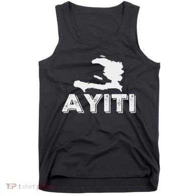 Ayiti Haitian Flag Haiti Roots Tank Top