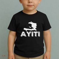Ayiti Haitian Flag Haiti Roots Toddler T-Shirt thumb 2
