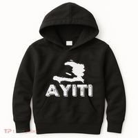 Ayiti Haitian Flag Haiti Roots Kids Hoodie thumb 0