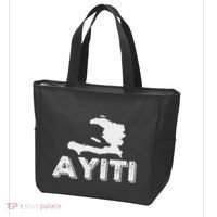 Ayiti Haitian Flag Haiti Roots Tote Bag thumb 3