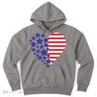 American Heart Flag Hoodie thumb 0