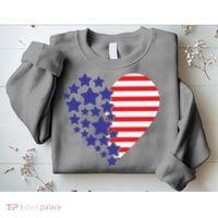 American Heart Flag Sweatshirt thumb 2